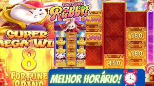 qual horário para jogar fortune rabbit